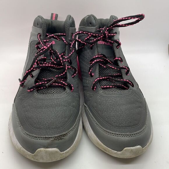 Shaq Footwear Precision Sneaker Girls Basketball Shoes Pink Gray Size 5 - Picture 3 of 10